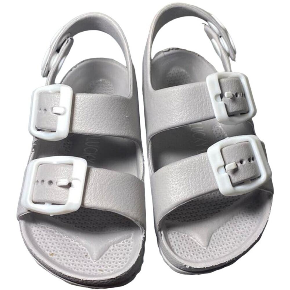 Lucky Love Silver Sandals infant 3-4m